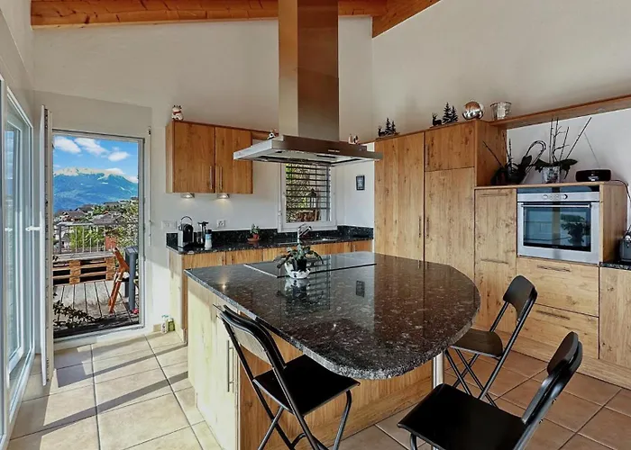 Family Mountain Hideway In The Swiss Alps Hébergement de vacances Arbaz